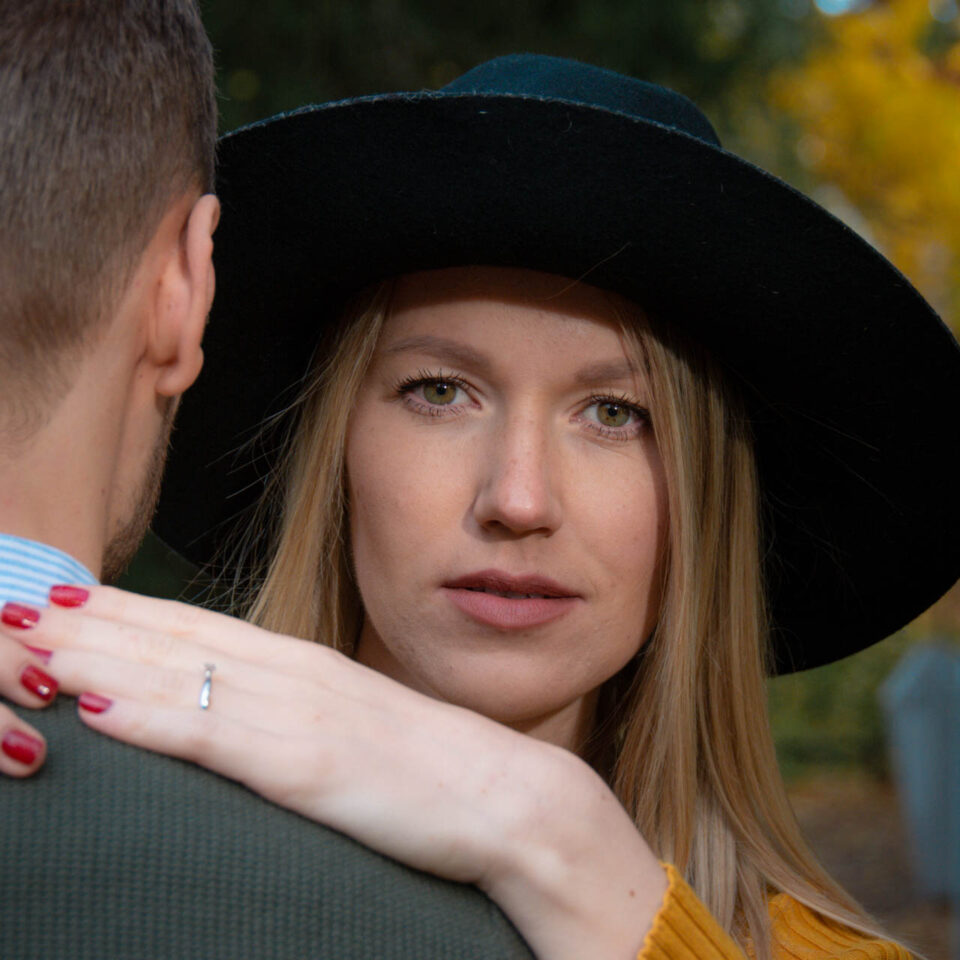 Elina en Martijn Autumn photoshoot