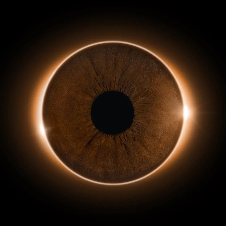 Iris Art Photo - Eclipse